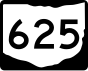 State Route 625 marker
