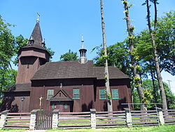 Wooden church in Palczowice