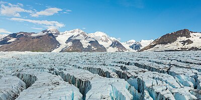 Gleccser Alaszkában, USA