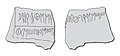 Свинцовые пластинки с надписями с археологического памятника Пенья-дель-Моро, Сант-Жуст-Дезверн