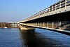 Praterbrücke Wegenetz oberstromig, Abgehängter Radweg