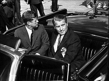 Az új elnökkel, John Fitzgerald Kennedyvel
