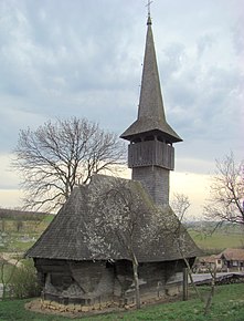 Biserica de lemn „Sfinții Arhangheli Mihail şi Gavriil”