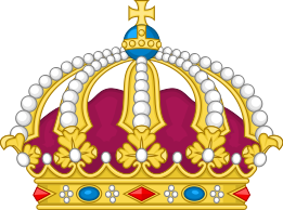 파일:Royal crown of the King of Sweden.svg