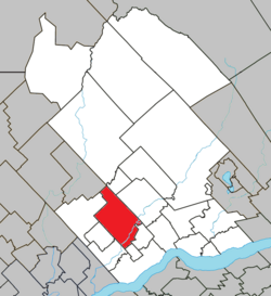 Location within Portneuf RCM