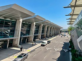 Vue du terminal 2 de l'aéroport international de San Diego.