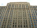 Exchange Building, seen from across the street to the north on the grounds of the Henry M. Jackson Federal Building.