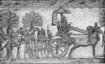 Sennacherib at the head of his army