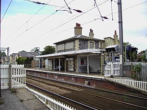 Станция Шелфорд в июне 2005 года