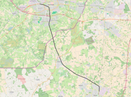 Spoorlijn Enschede-Zuid - Ahaus op de kaart
