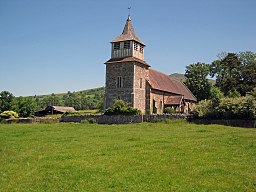 St Mary's Church i Bitterley.