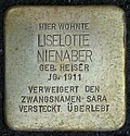 Stolperstein für Liselotte Nienaber (Herwarthstraße 3)