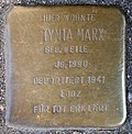 Stolperstein für Tynia Marx (Karolingerring 17)