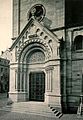 Main portal, with Star of David and Tablets of Stone