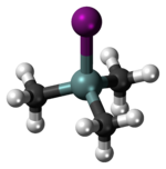 Tyčinkovo-kuličkový model molekuly