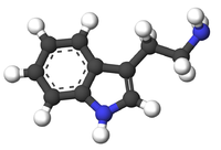 Триптамин: вид молекулы