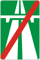 Motorway ends (1991–2021)
