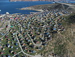 Mai 2010: Blick auf die grönländische Stadt Upernavik