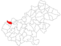 Administratieve kaart van Urziceni