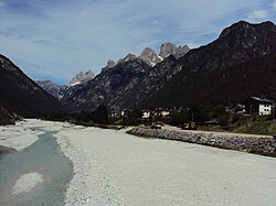 Val d'Ansièi, panoramica da Taiarezze