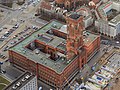 Rotes Rathaus set fra Berliner Fernsehturm