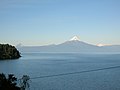 Llanquihue-See und Vulkane Puntiagudo, Osorno und Tronador