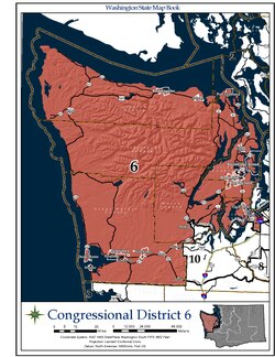 6.º distrito ubicada en Washington (estado)
