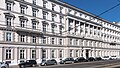 Ehemaliges Hotel Donau, der Haber-Hof im Hintergrund