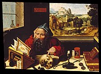 Saint Jerome in his study, c. 1530 by Pieter Coecke van Aelst and Workshop, Walters Art Museum