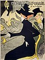 Henri Raymond de Toulouse-Lautrec (1864-1901), the deformed son of an aristocratic family, went to Paris in 1882. He became a part of the bohemian community of Montmartre with its nightlife of cabarets, cafes, restaurants, sleazy dance halls and brothels. 1892/3.[15]
