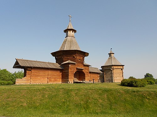 578. Башня Николо-Карельского монастыря в Коломенском, Москва. Автор — Климентьев Александр