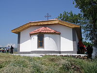 Новият храм „Свети Илия“ от изток