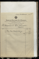 Счёт из книжного магазина К. Л. Риккера от 9 февраля 1901 года (РГИА. Ф. 746. Оп. 1. Д. 5. Л. 215).