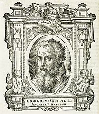 Taiteilijat, jotka ovat mukana Giorgio Vasarin kirjassa Taiteilijaelämänkertoja (1550).