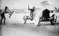 Joe Dawson winning the 1912 Indianapolis 500 race, 1912
