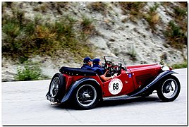 TB de 1939 vue au Gran Premio Nuvolari en 2015
