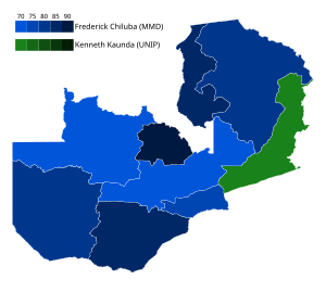 Elecciones generales de Zambia de 1991