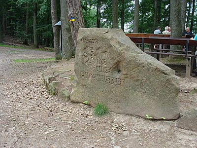 Gedenkstein zum 100-jährigen Jubiläum