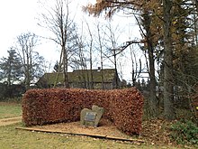 Memorial for the 394th's I&R platoon with the text of the unit's Presidential Unit Citation at Losheimergraben, Belgium. 394Regiment Presidential Unit Citation 1.jpg