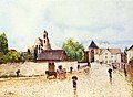Alfred Sisley : Moret-sur-Loing sous la pluie (1888)