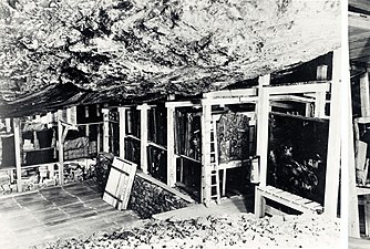 Витвори мистецтва зберігалися в різних частинах соляної шахти в Альтаусзе