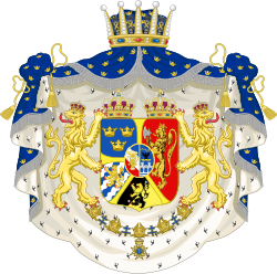 Carl av Sverige, hertug av Västergötlands våpenskjold