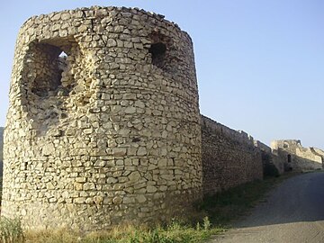 One of the towers of the fortress