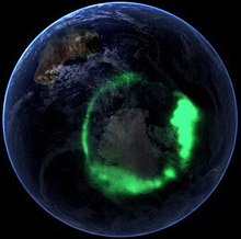 L'aurore boréale vue de l'ISS