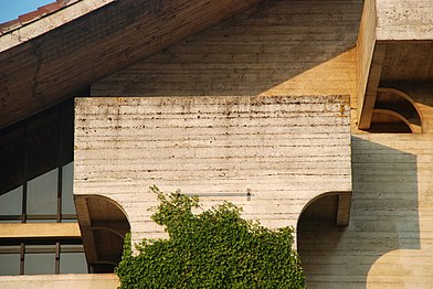 Balcon de la bibliothèque des Sciences.