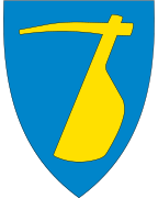 Coat of arms of Bjugn (1989-2019)