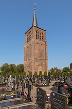 Bladel, toren op begraafplaats