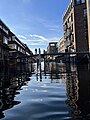 De brug, gezien naar het zuiden vanaf de gracht