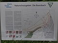 Informationstafel zum Naturschutzgebiet