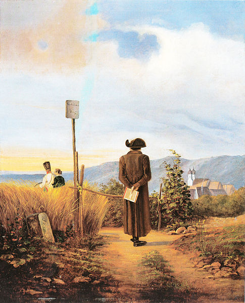 File:Carl Spitzweg - Der verbotene Weg.jpg